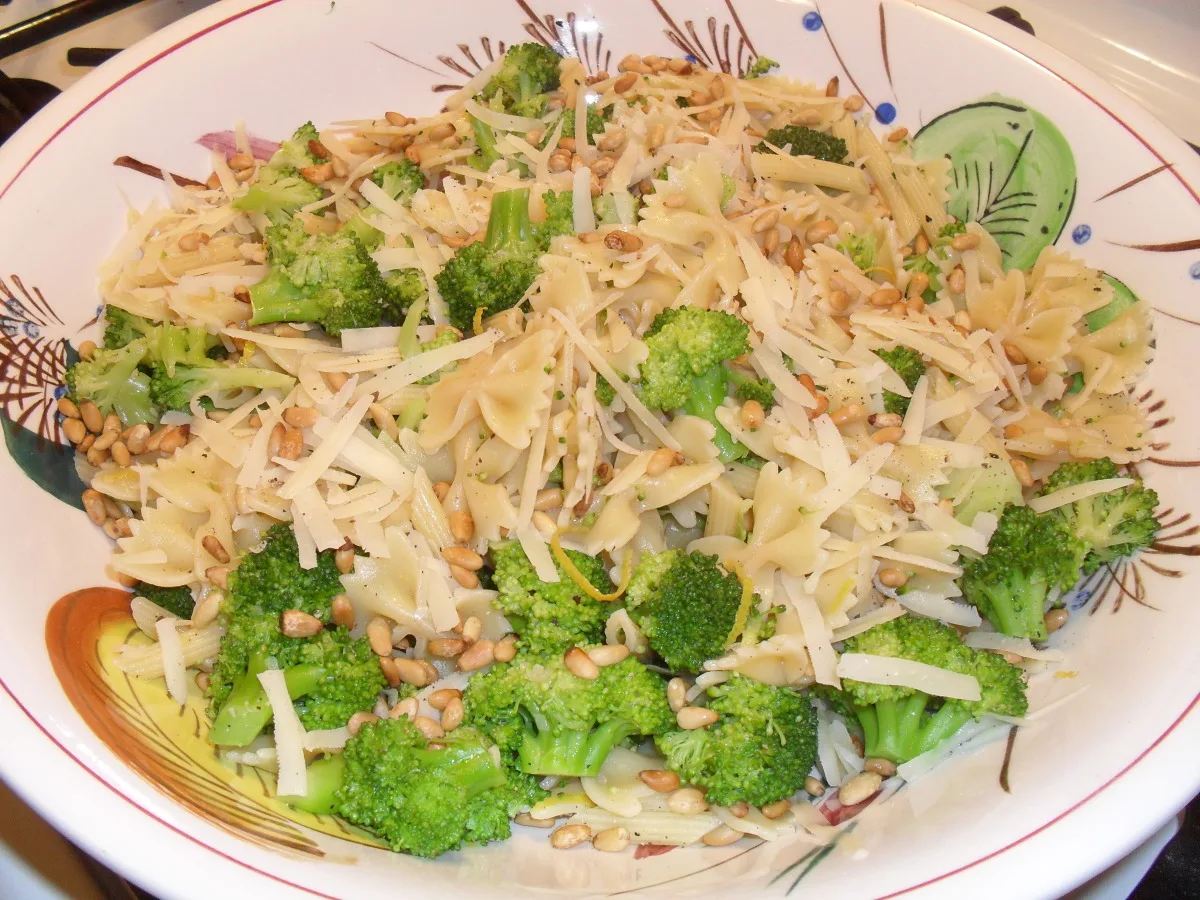 Broccoli and Bow Tie Pasta
