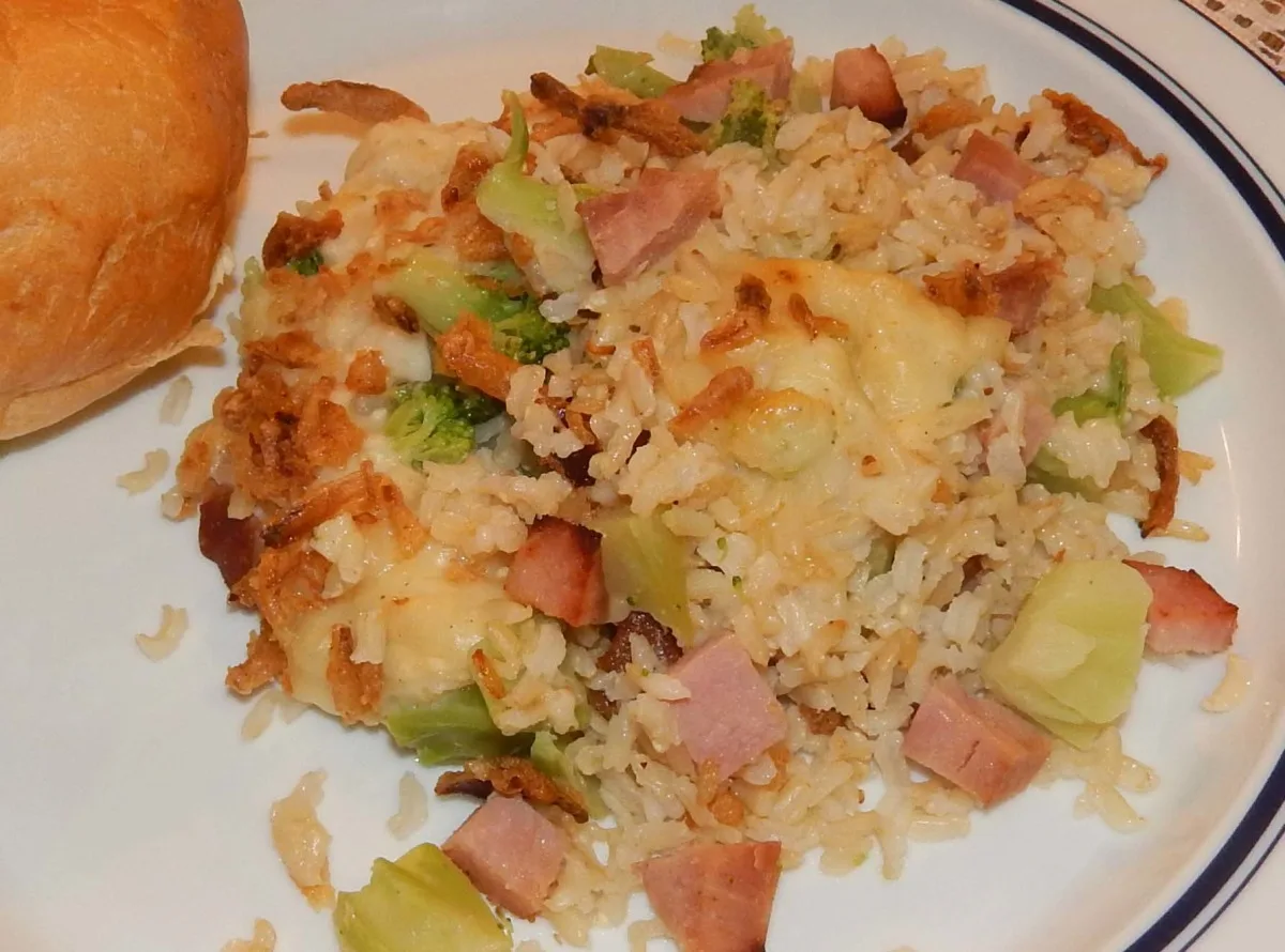 Broccoli, Ham and Cheese Casserole