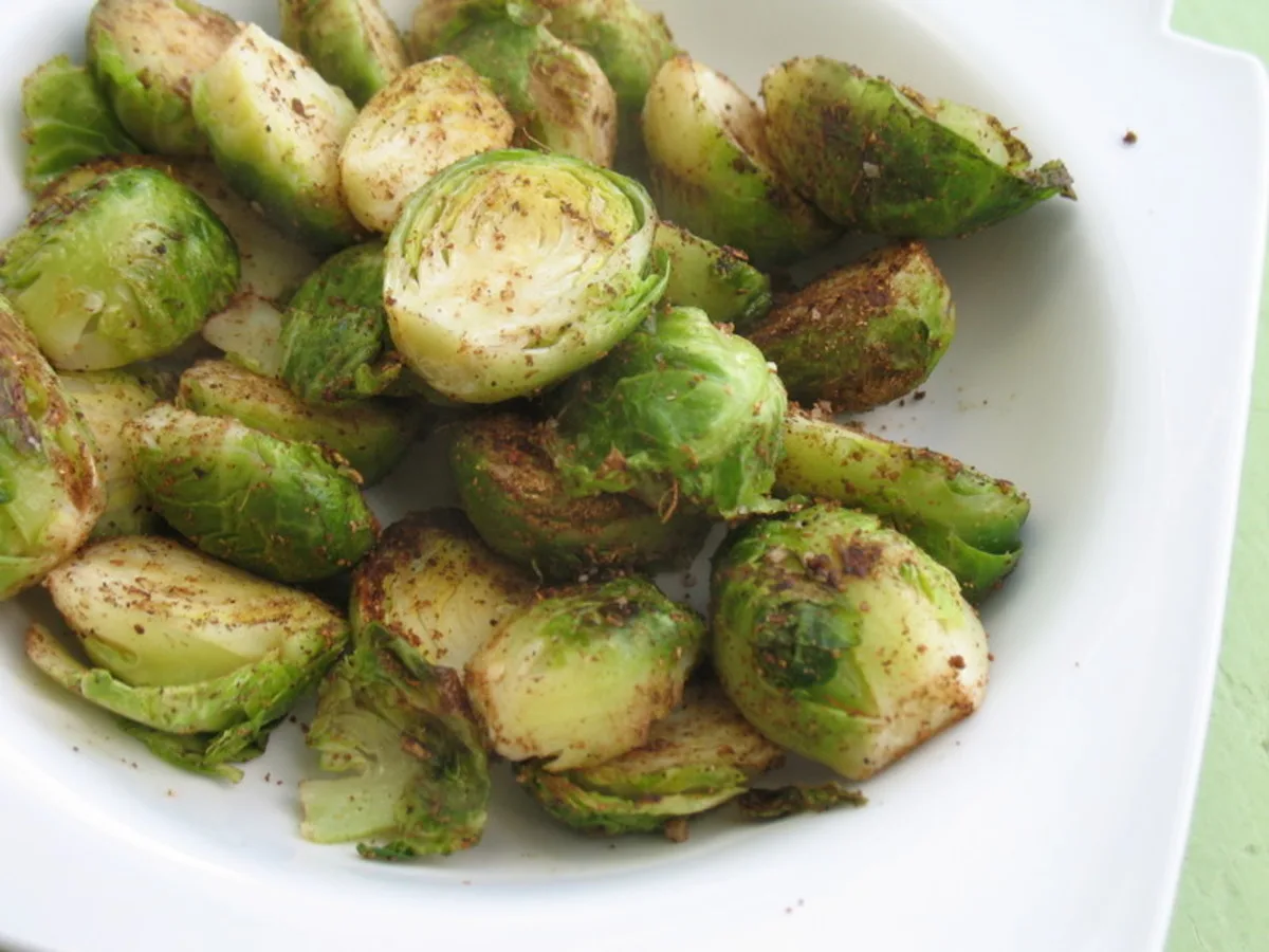 Brussels Sprouts, Flash Curried