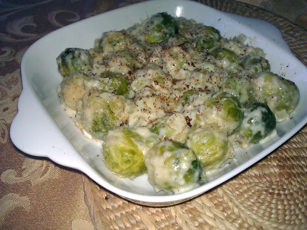 Brussels Sprouts With Celery