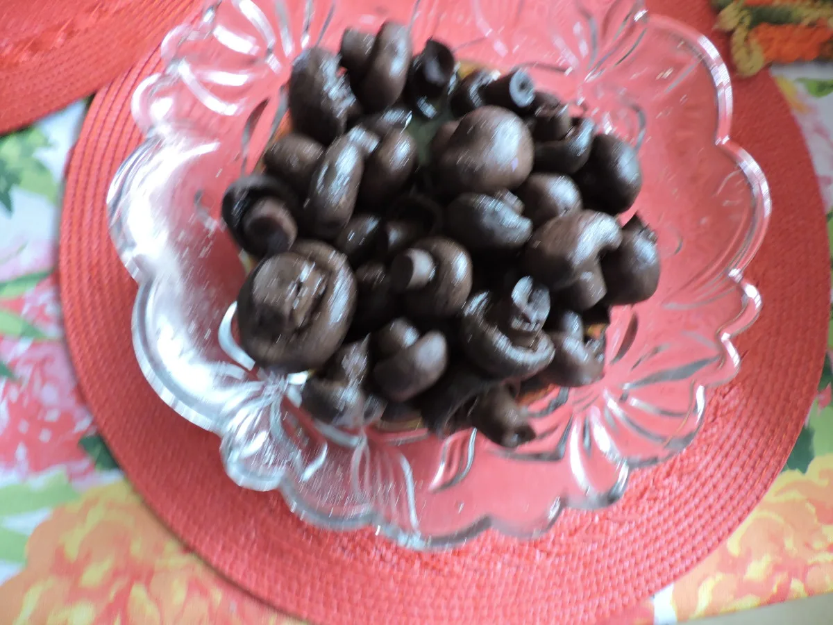 Burgandy Mushrooms