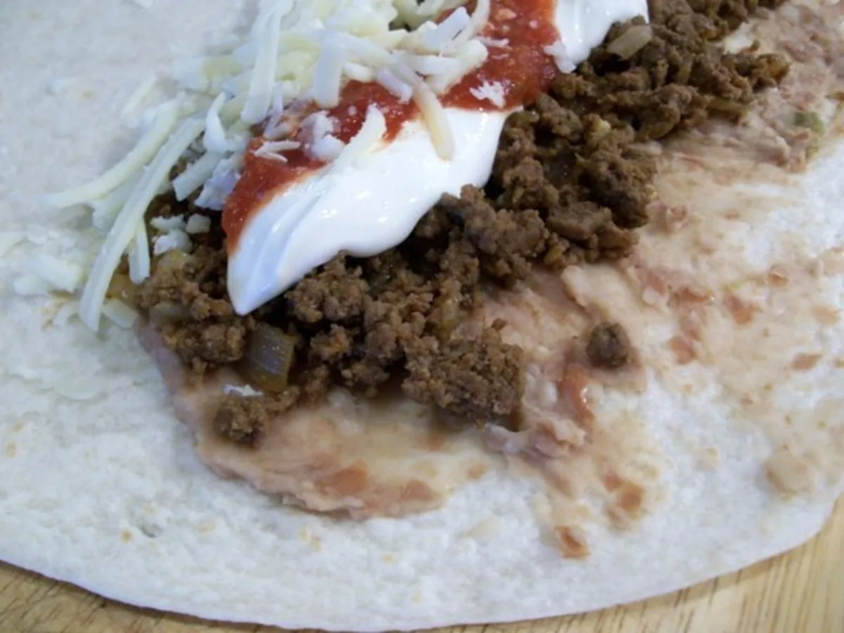 Burrito Grande, Oven Baked