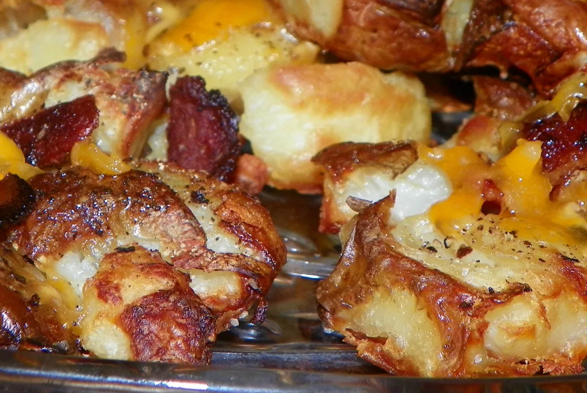 Butter Smashed Potatoes