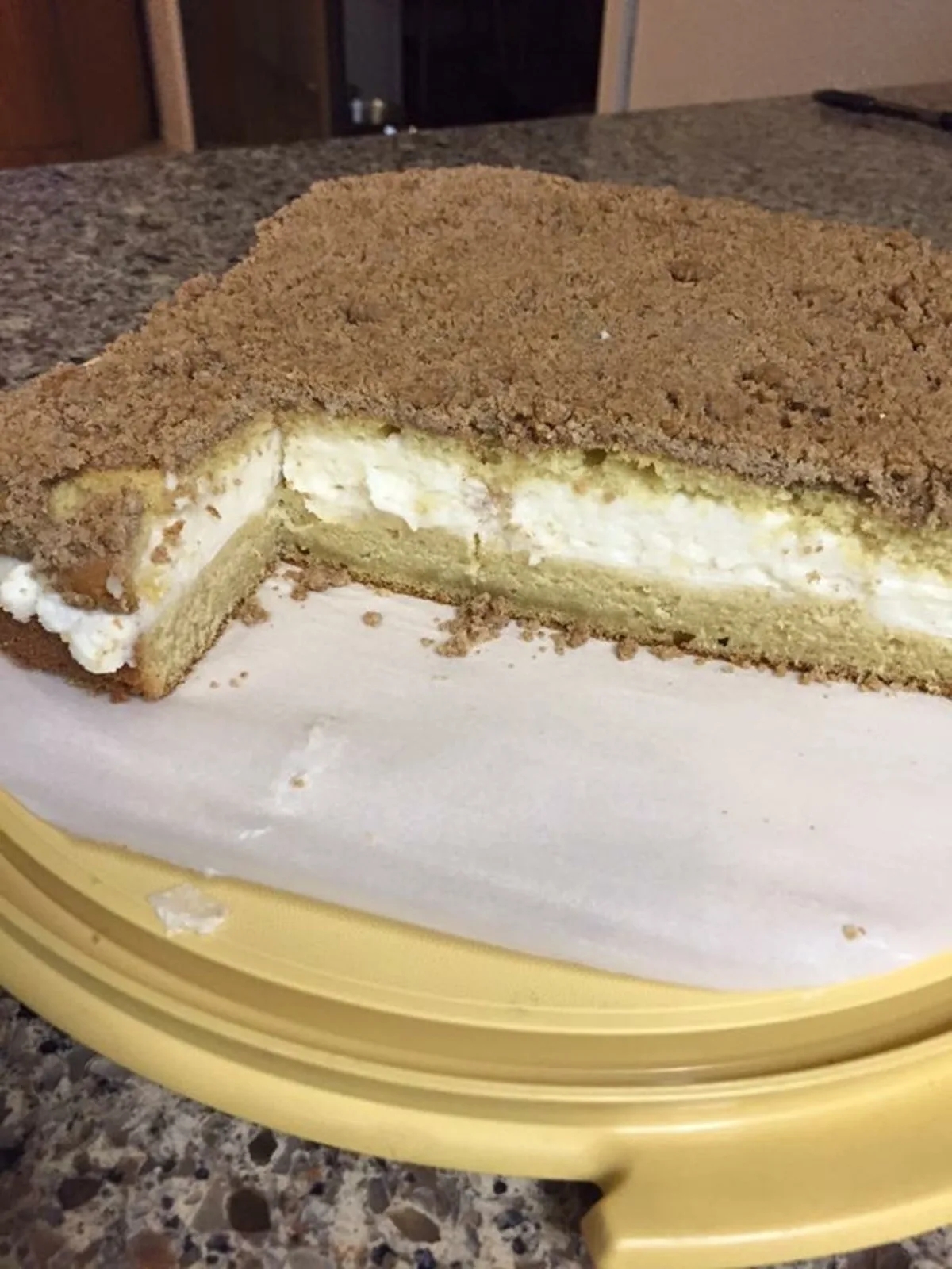 Buttercream Coffee Cake