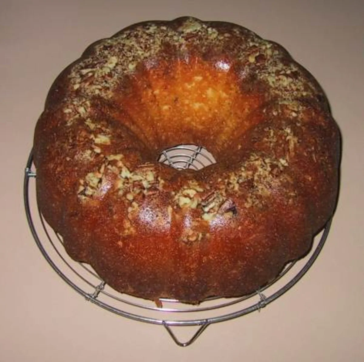 Buttermilk Pecan Pound Cake