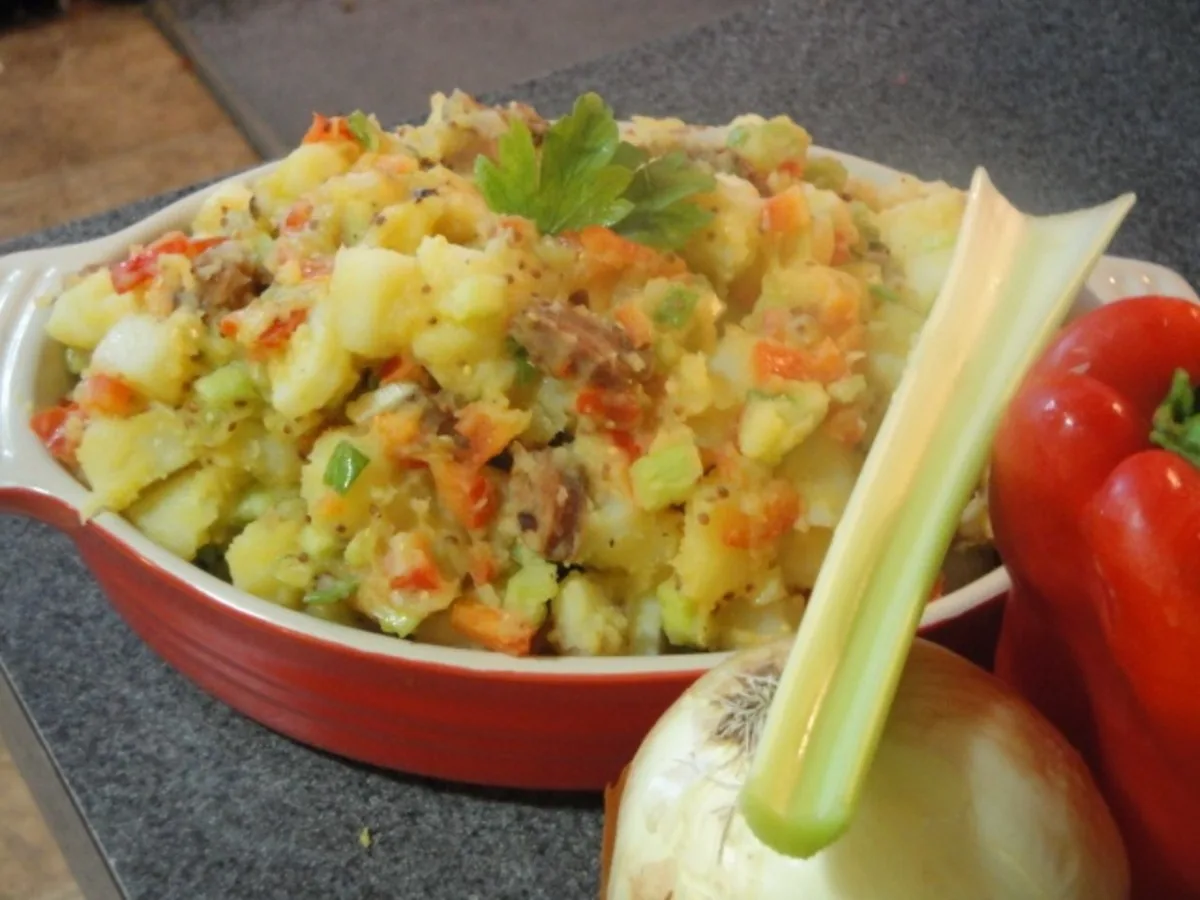 Cajun Potato Salad With Andouille Sausage