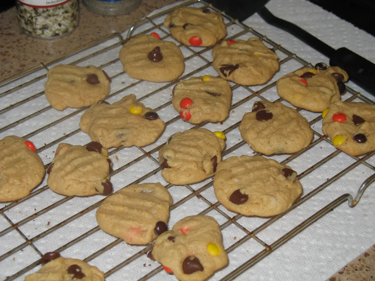 Cake Mix Peanut Butter Cookies