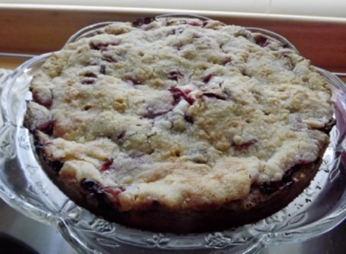 Camille's Fresh Strawberry Coffee Cake