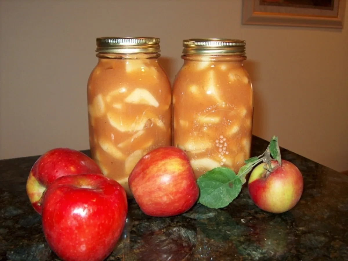 Canned Apple Pie Filling