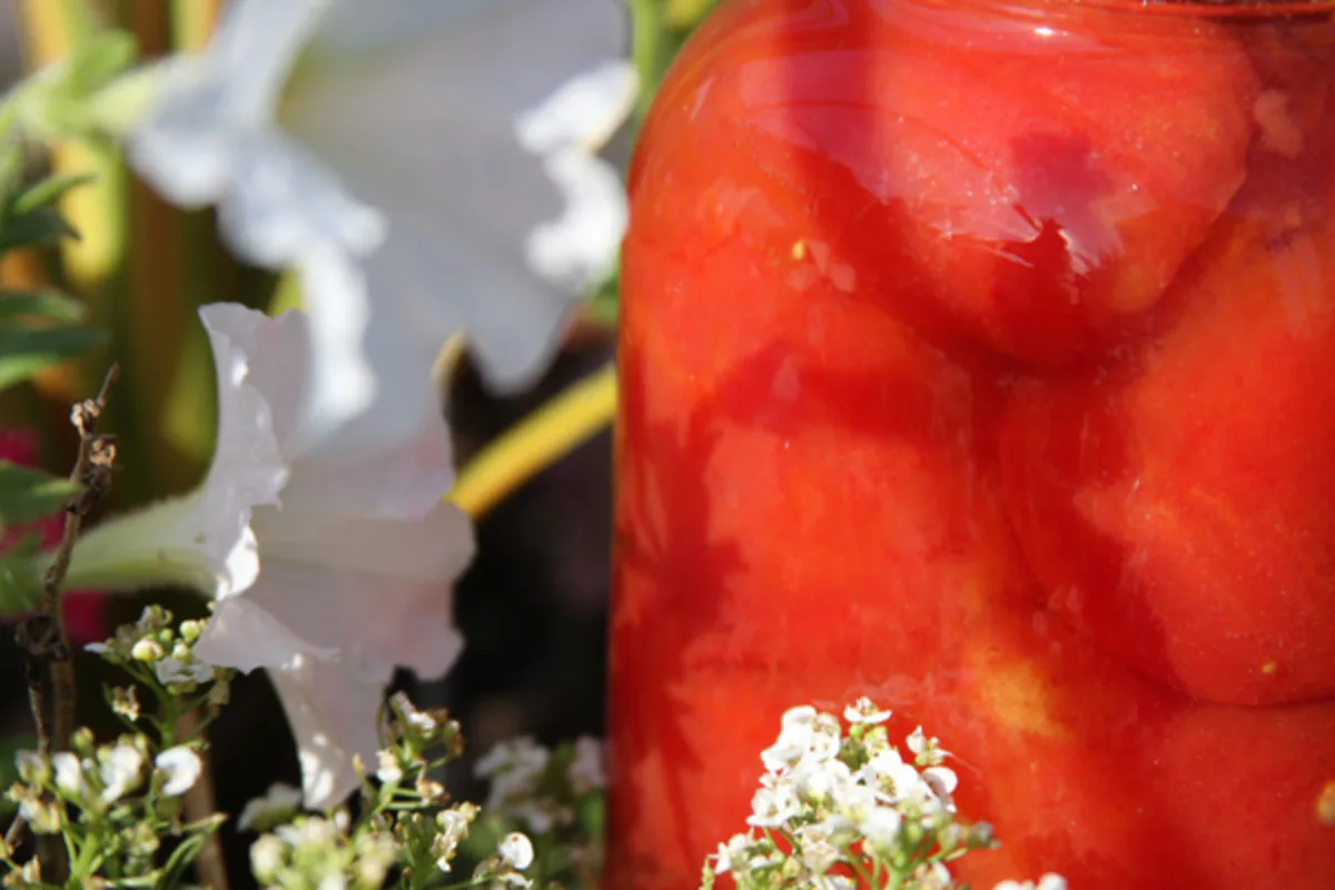 Canned Fresh Tomatoes