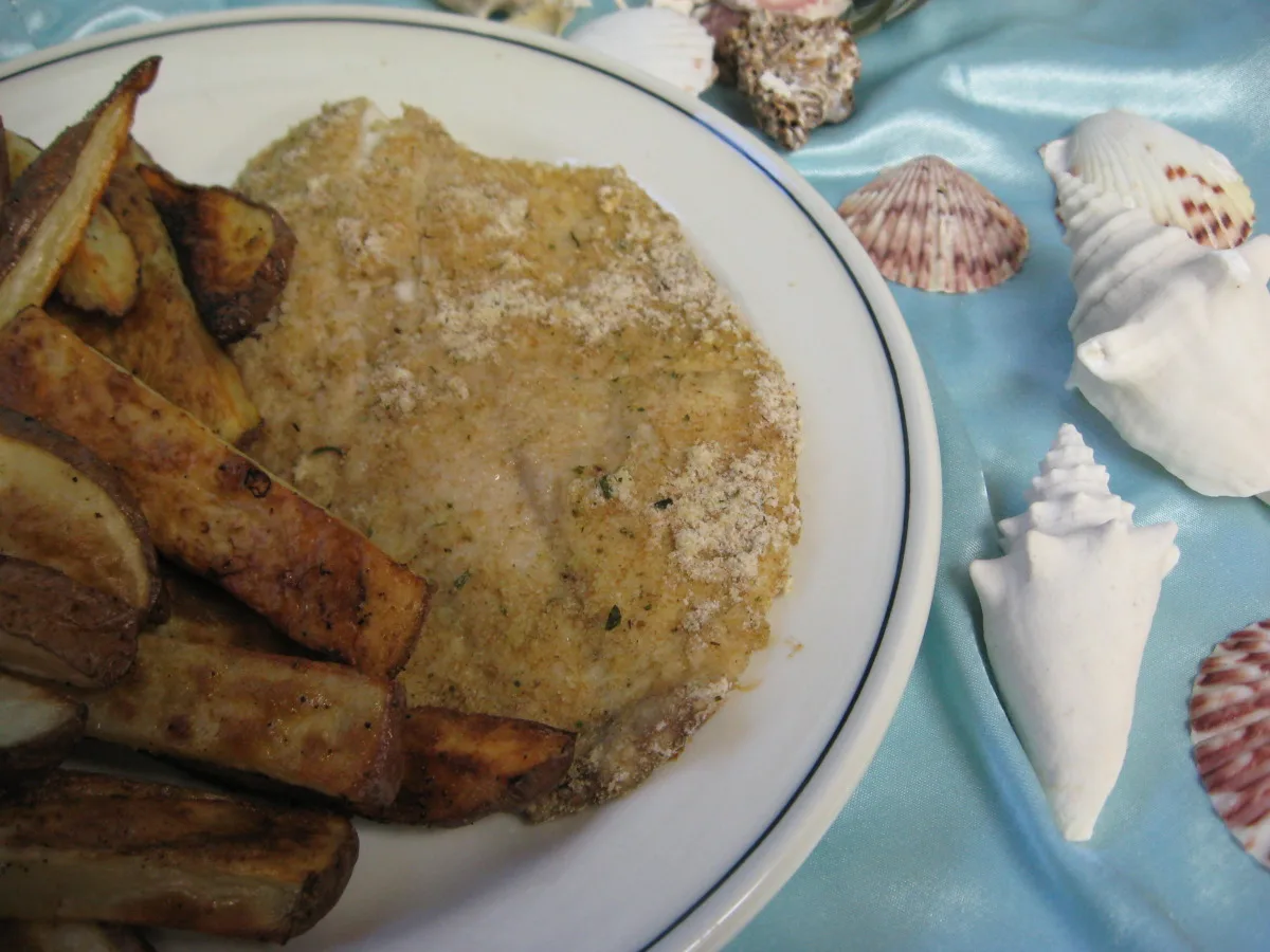 Canyon Ranch's Baked Fish & Chips