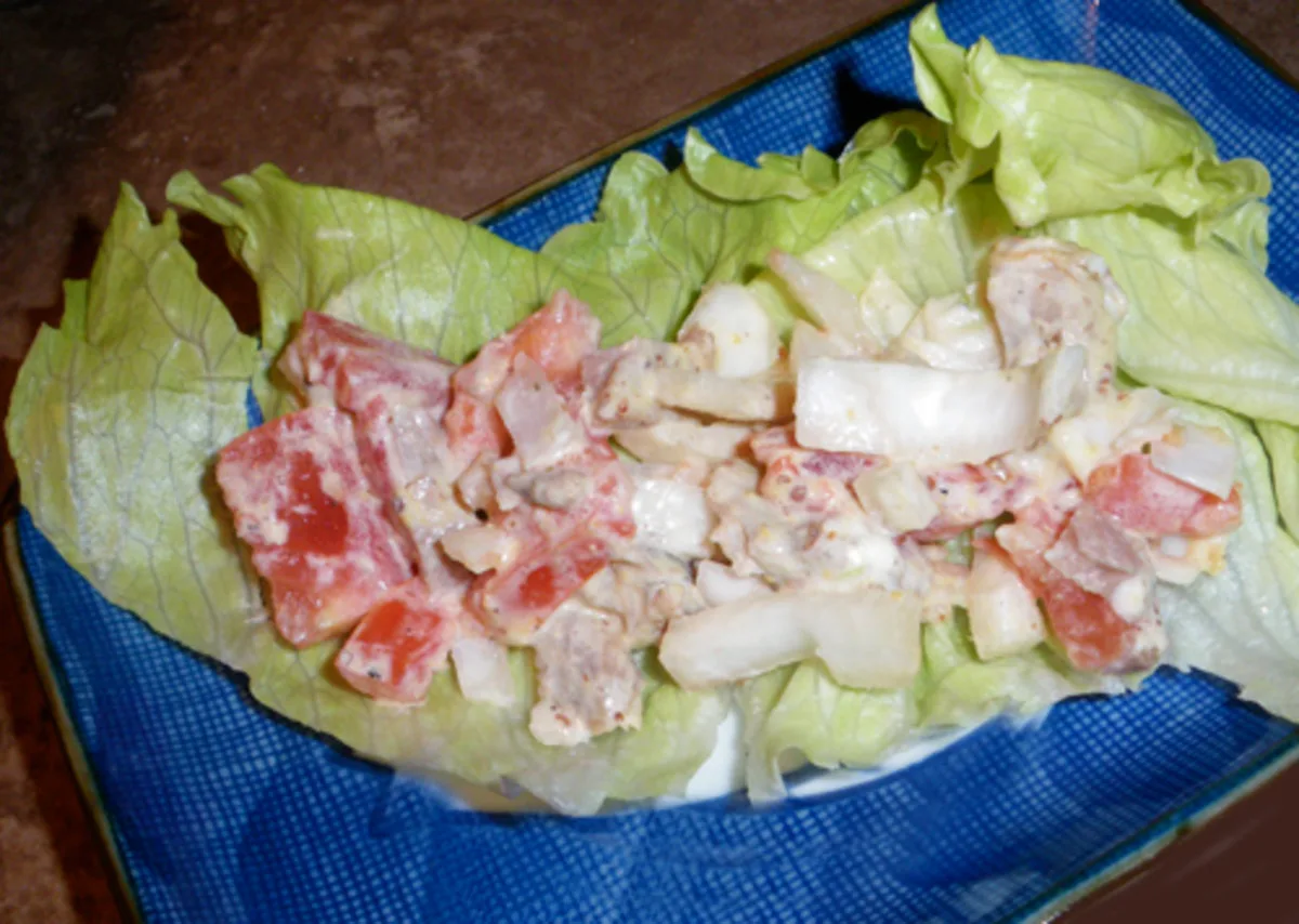 Carbless-Low Calorie Turkey Lettuce Wraps