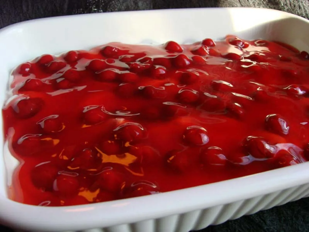 Cheese and Cherry Dessert