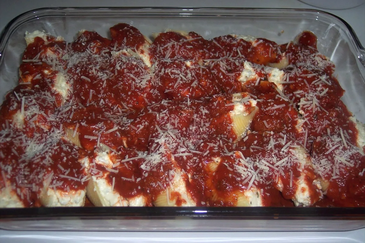 Cheese Filled Jumbo Shells