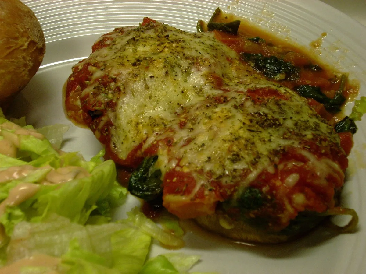 Cheesy Baked Eggplant