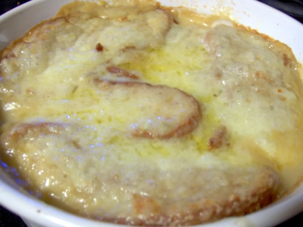 Cheesy Onion Casserole