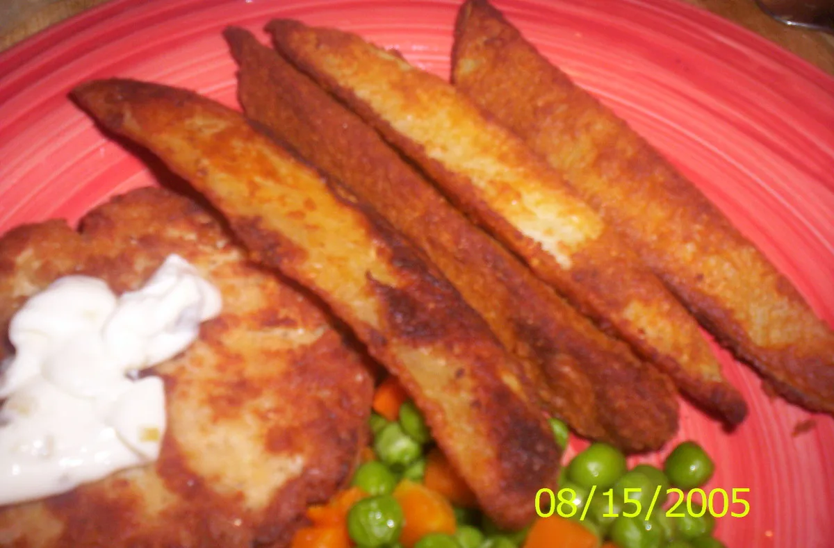 Cheesy Oven Fries