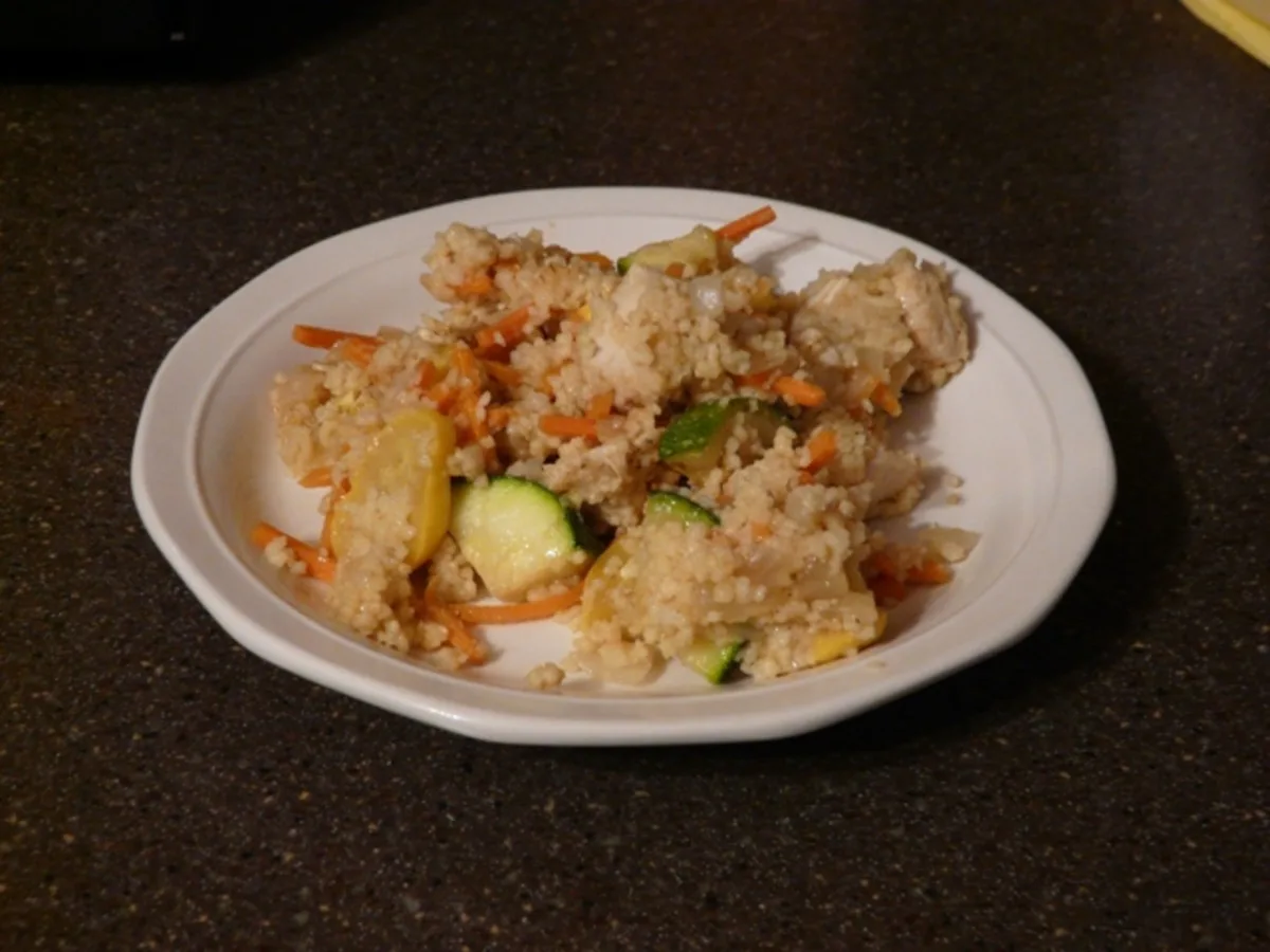 Chicken and Veggie Couscous
