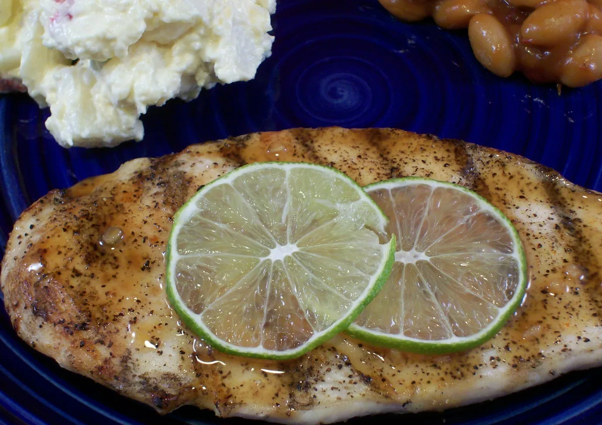 Chicken Breasts in Ginger Lime Sauce