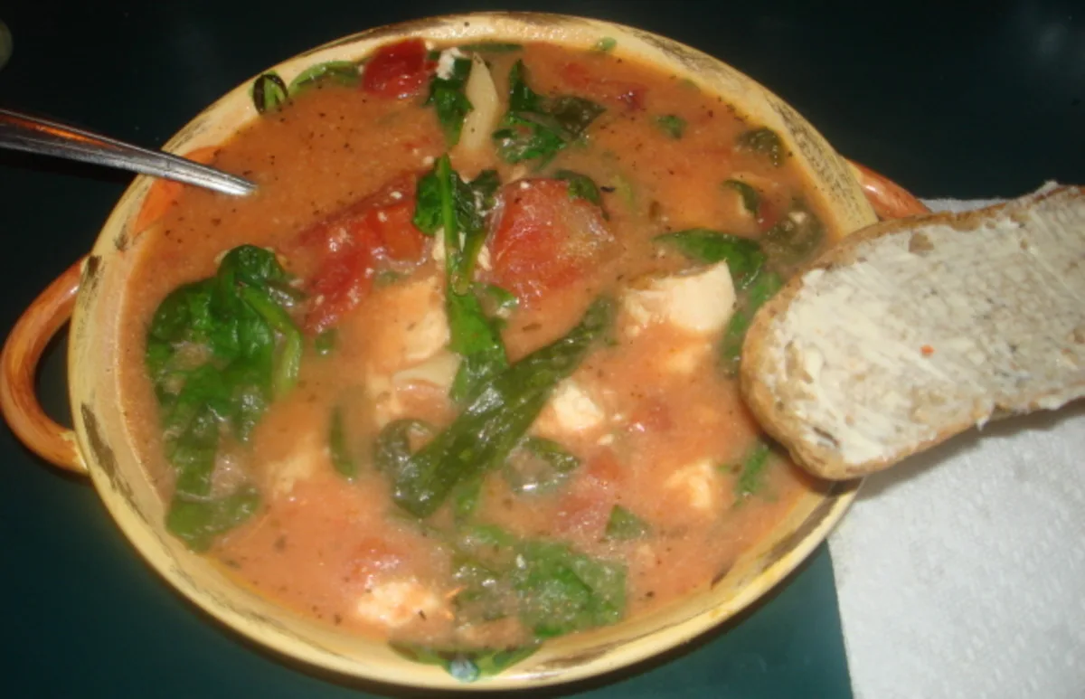 Chicken Feta Soup
