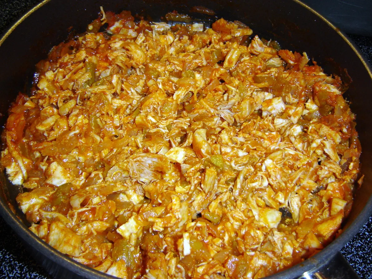 Chicken Filling for Burritos and Tacos