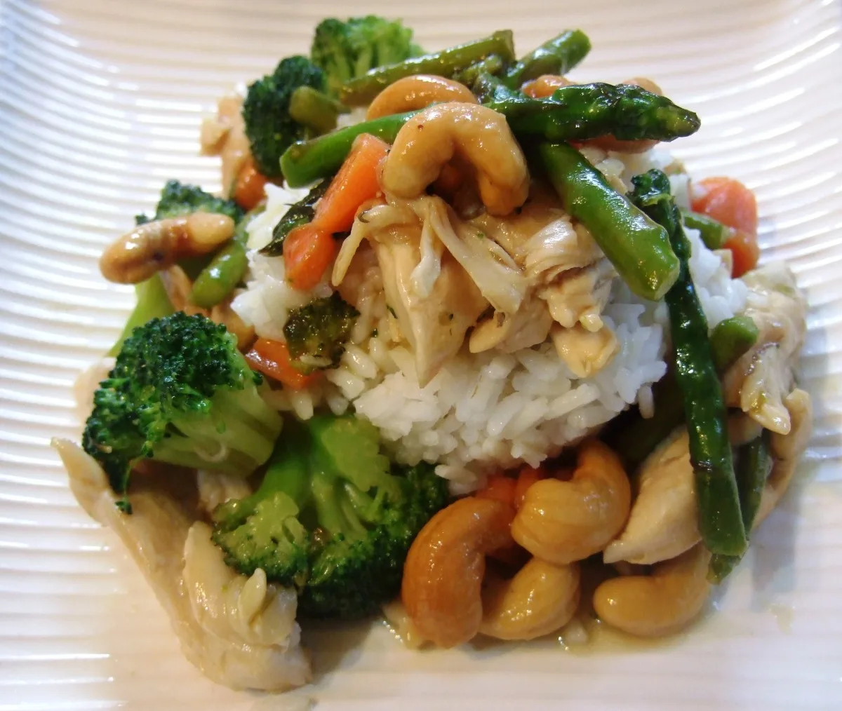 Chicken Honey Nut Stir Fry
