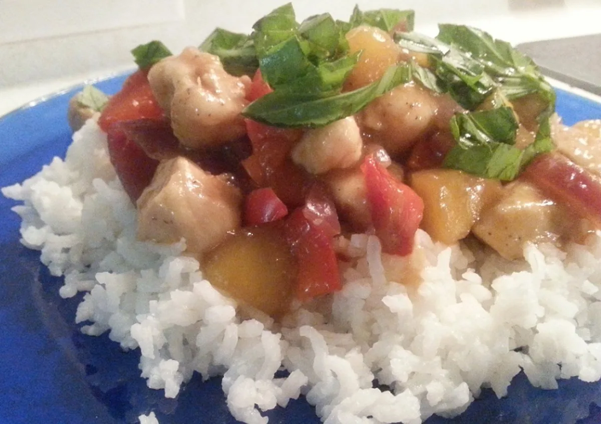 Chicken Mango Basil Stir-Fry