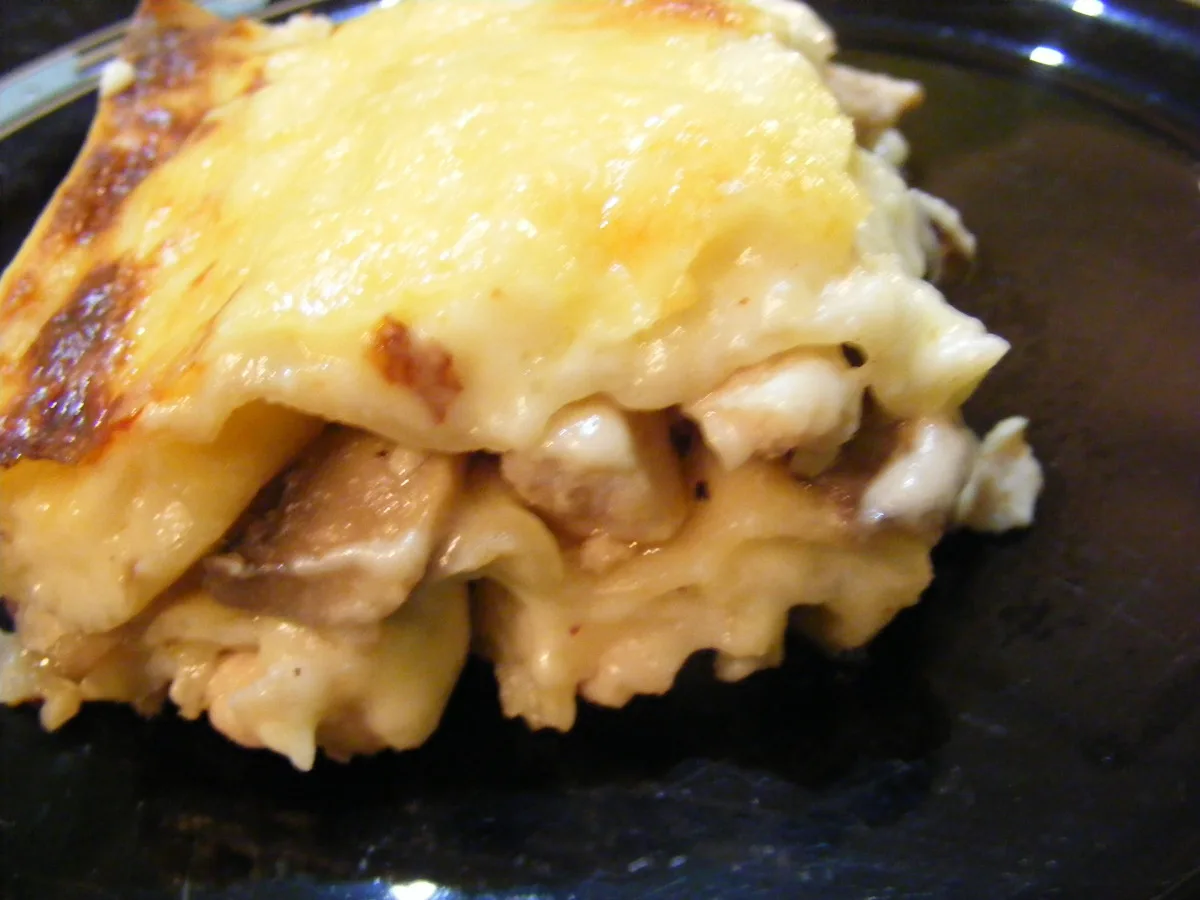 Chicken & Mushroom Lasagne