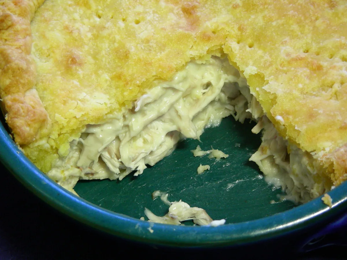 Chicken Pot Pie Without Vegetables