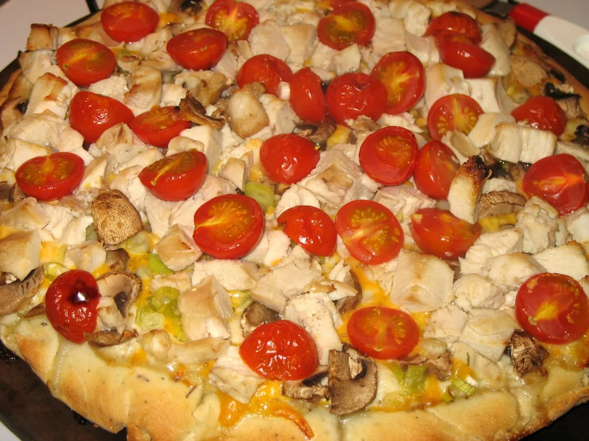 Chicken Ranch Pizza