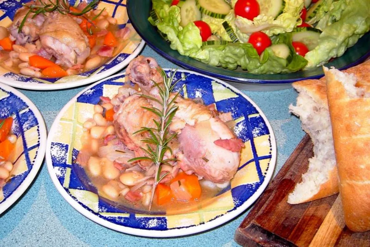 Chicken, Rosemary and White Bean Stew