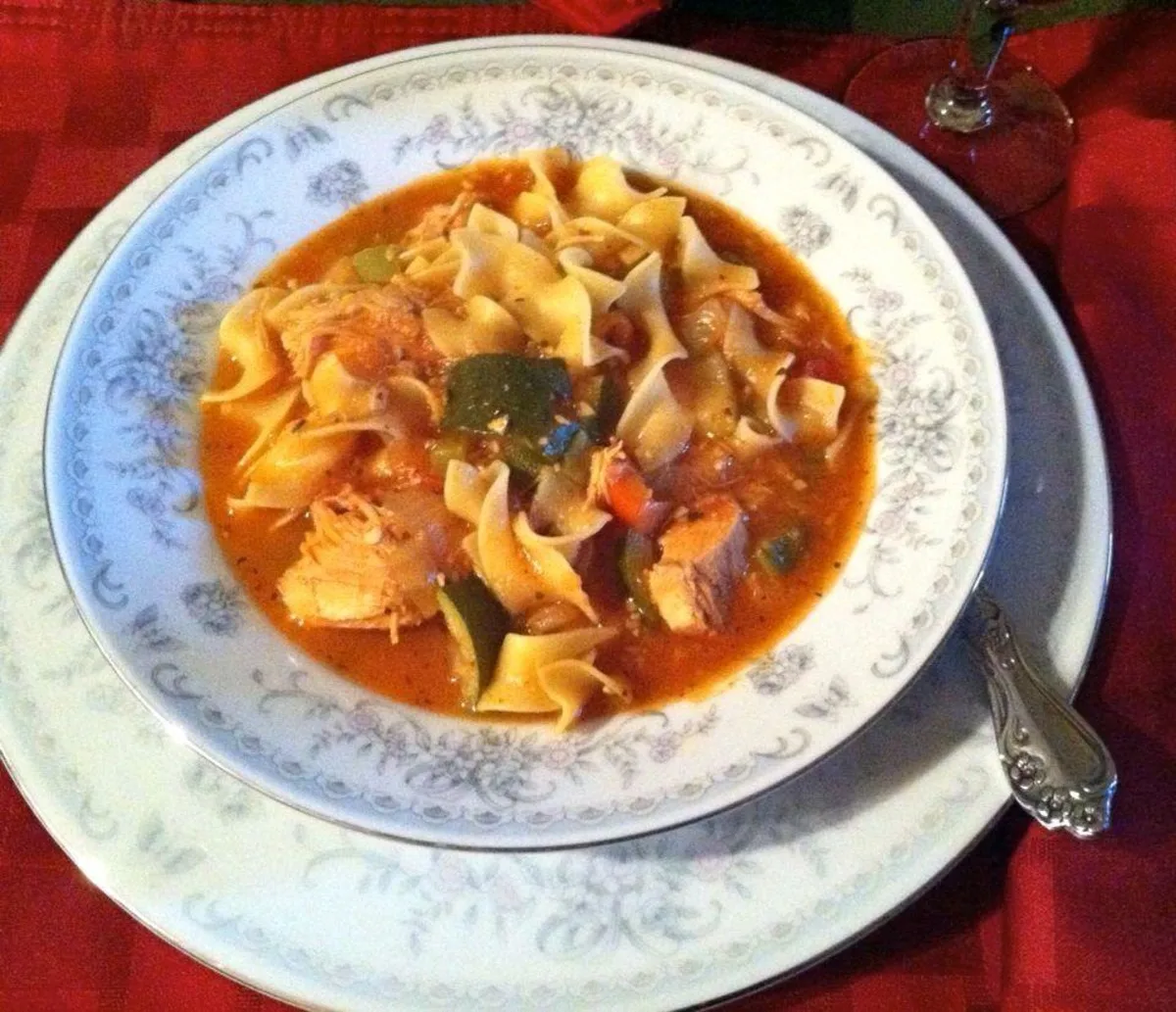 Курячий суп по-французьки