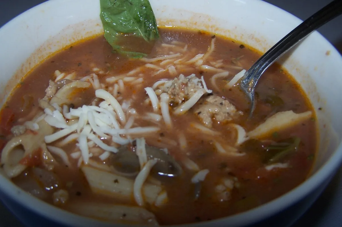 Chicken Tomato Basil Soup