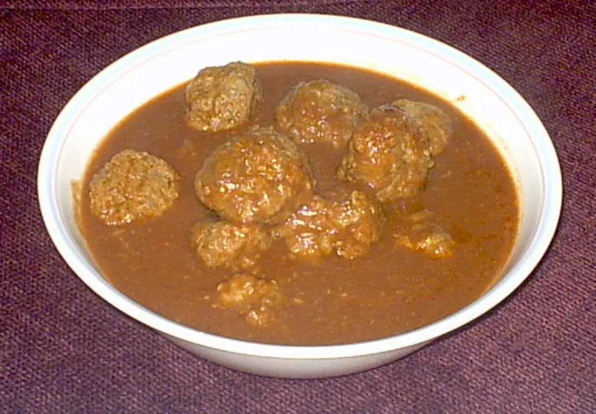 Chile Colorado Meatballs