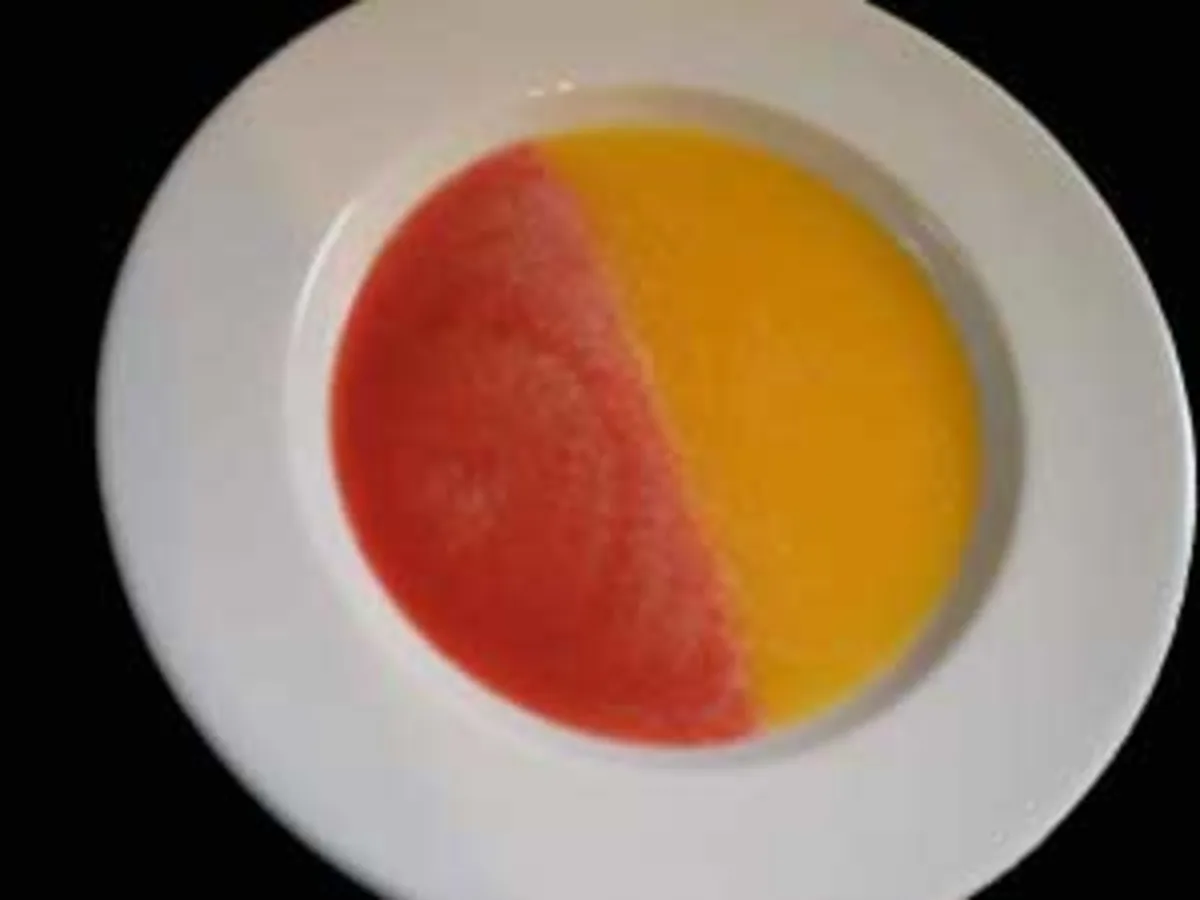 Chilled Fruit and Champagne Soup