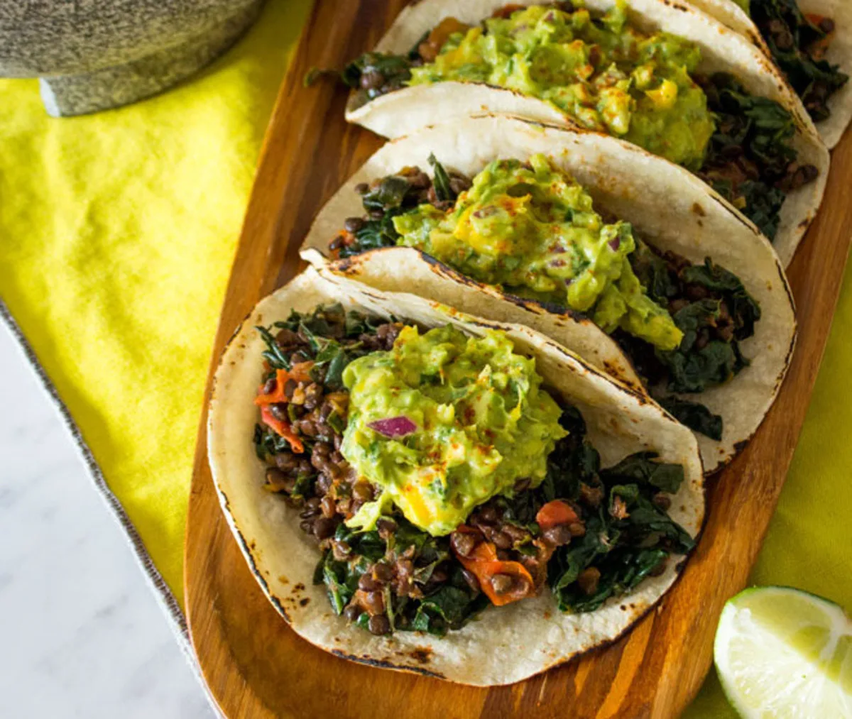 Chipotle Lentil Tacos