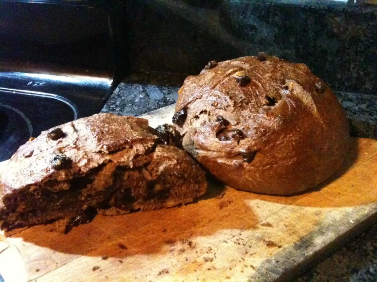 Chocolate Cherry Bread