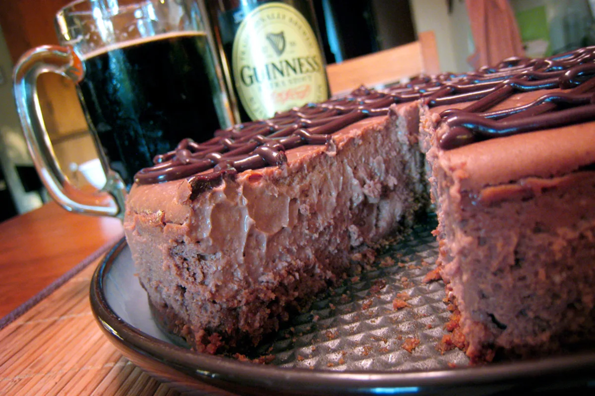 Chocolate-Guinness Cheesecake