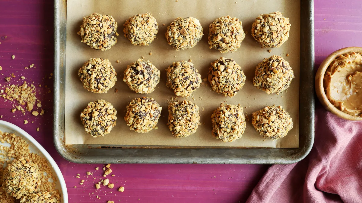 Chocolate-Peanut Butter Truffles