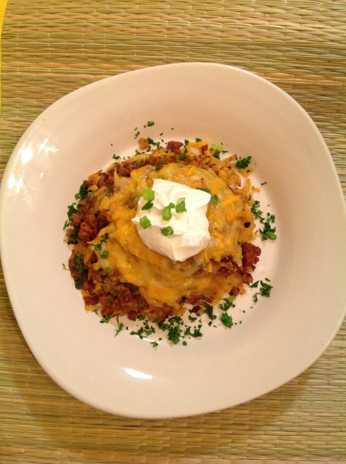 Chorizo Smothered Potatoes #5FIX