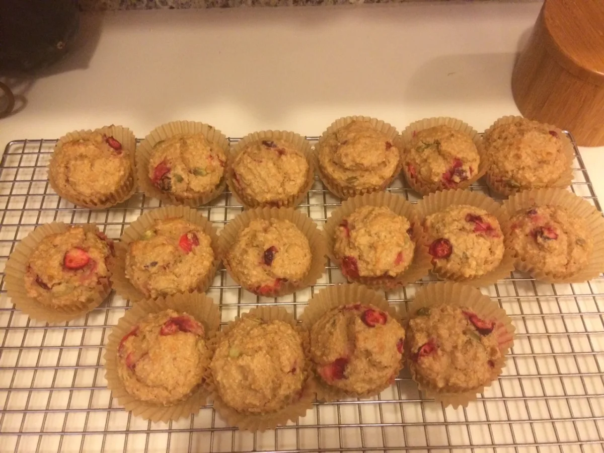 Christmas Quinoa Muffins