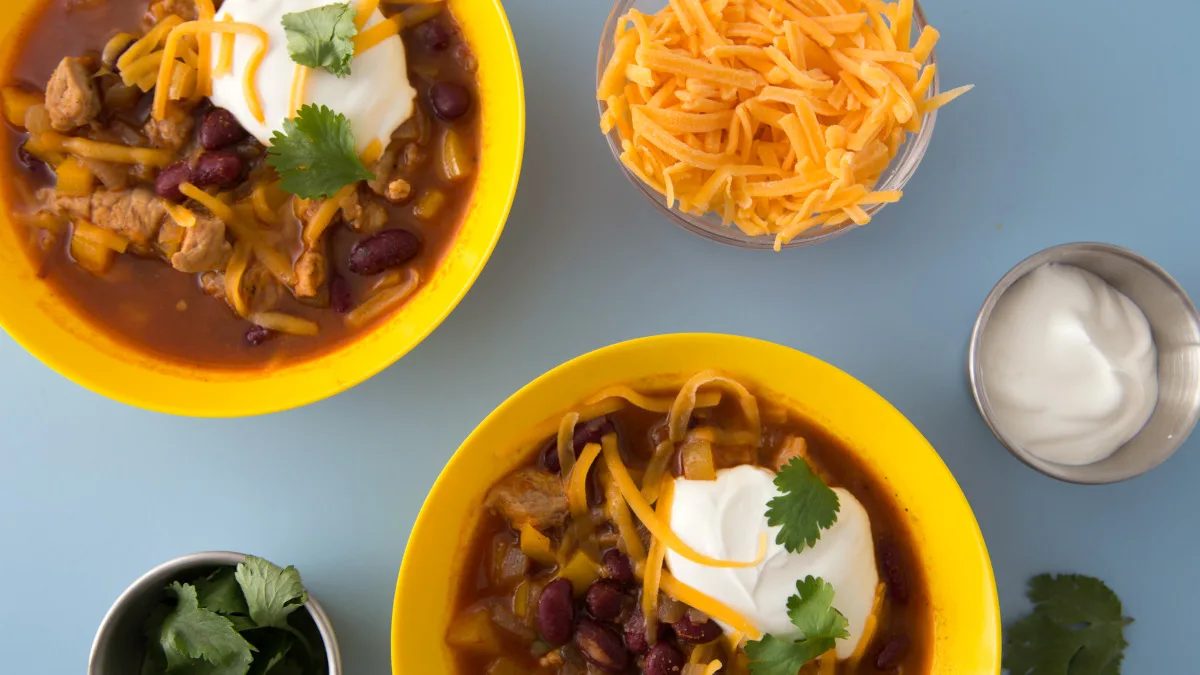 Chunky Pork Chipotle Chili