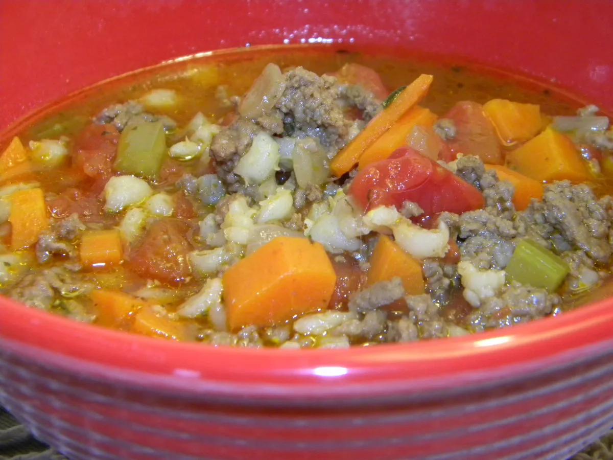 Classic Beef-Barley Soup