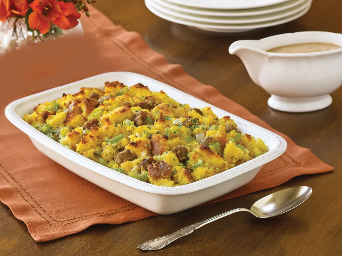 Classic Cornbread Sausage Stuffing