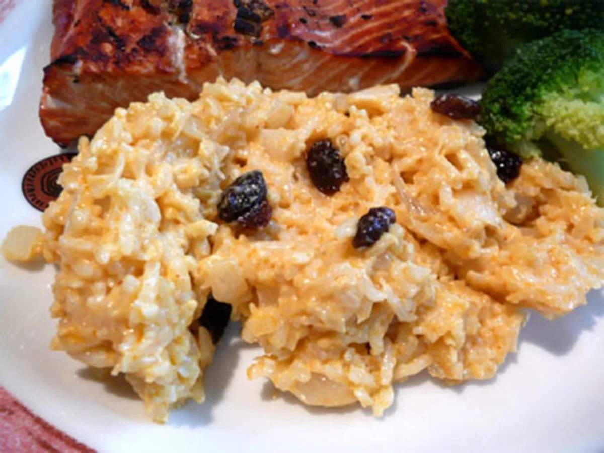 Coconut-Raisin Rice Pilaf