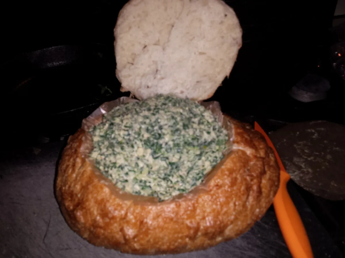 Cold Spinach and Artichoke Dip