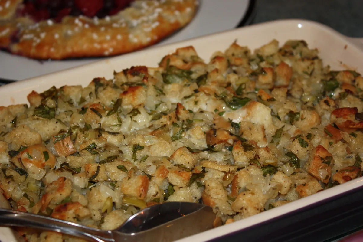 Colonial Oyster Stuffing