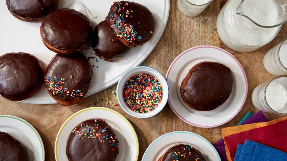Копі-кат пончики «Boston Creme» від Dunkin' Donuts