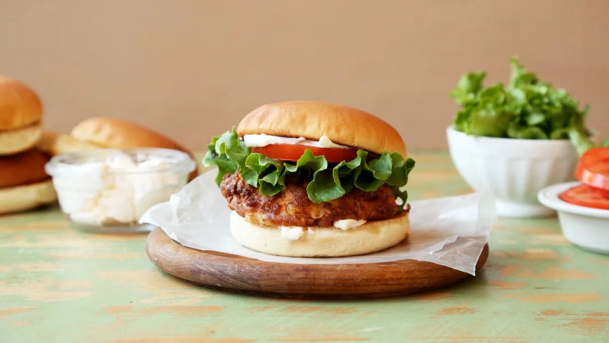 Copycat Wendy’s Spicy Chicken Fillet Sandwich