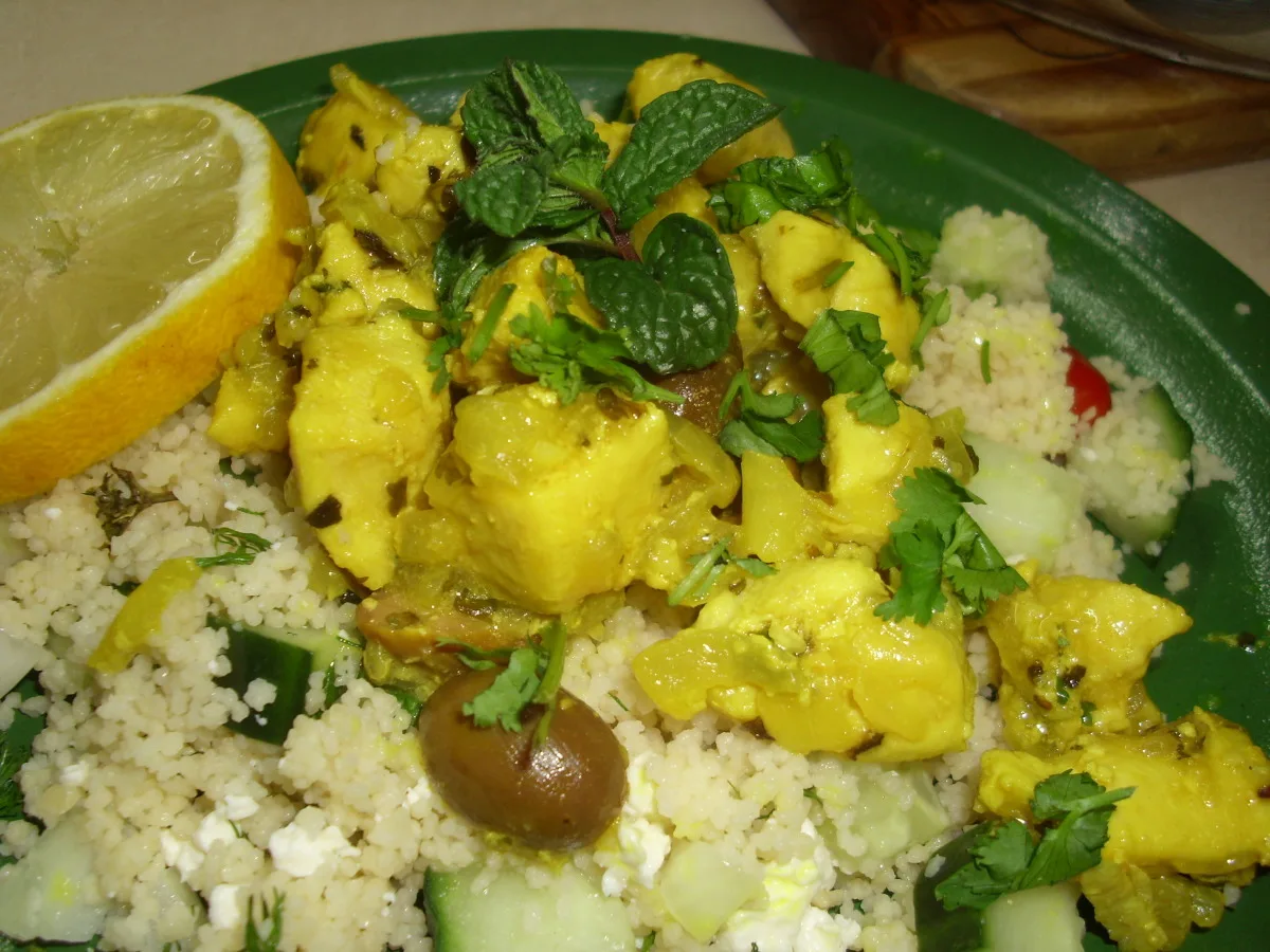 Coriander Chicken Couscous